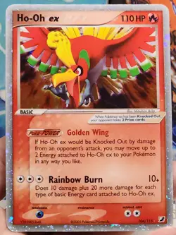 2005 Pokemon EX Unseen Forces #104/115 Ho-Oh ex - Image 1