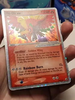 2005 Pokemon EX Unseen Forces #104/115 Ho-Oh ex - Image 3