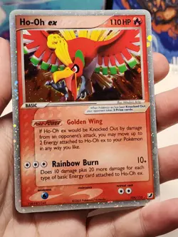 2005 Pokemon EX Unseen Forces #104/115 Ho-Oh ex - Image 4