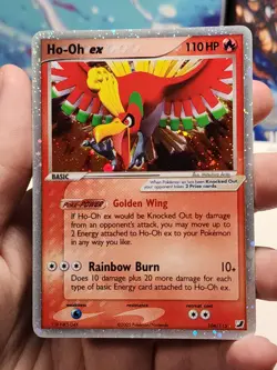2005 Pokemon EX Unseen Forces #104/115 Ho-Oh ex - Image 5