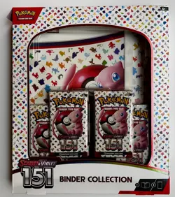 Pokemon TCG Scarlet & Violet 151 Binder Collection Box NEW Factory Sealed - Image 1