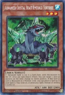 Yugioh Advanced Crystal Beast 7 Cards Sapphire Pegasus Secret Rare - Free Holo - Image 4