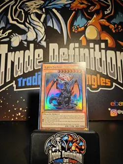 CH01-EN005 Albion the Shrouded Dragon : Ultra Rare 1st Edition Mint YuGiOh Card - Image 1