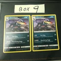 ×2 Houndoom 59/111 - Crismon Invasion - Rare - Pokemon Card lp/MP - Image 1