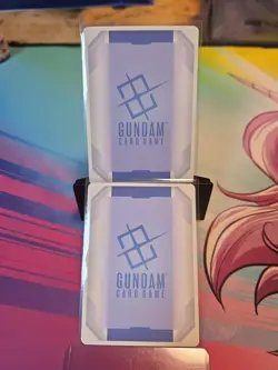 Gundam TCG Card Game Dual Impact GD02-036 LR+ And LR Qubeley Alt Art NM Rare - Image 2