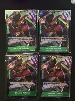 Dracule Mihawk (Illustration Box Vol.4) ST12-003 One Piece Promotion Cards Foil - Image 1