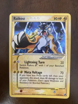 Raikou Gold Star Holo Card 114/115 Unseen Forces NM Condition - Image 1