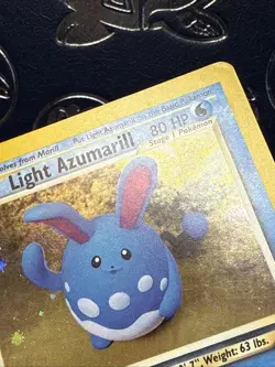 Light Azumarill 13/105 Holo Neo Destiny Unlimited Pokemon Card LP + SWIRL - Image 4