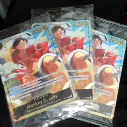 Monkey D. Luffy P-075 France Japan Expo Exclusive Promo One Piece Card Game - Image 3