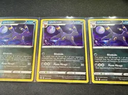 Umbreon SWSH129 SWSH: Sword & Shield Black Star Promo Cards Holo/ 5 cards lot - Image 3