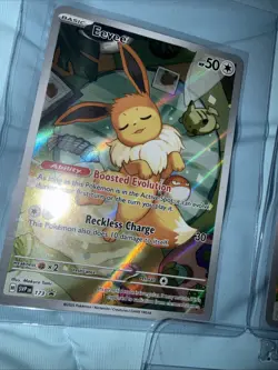 Eevee Black Star Promo 173 Prismatic Evolutions Card NM Condition - Image 5