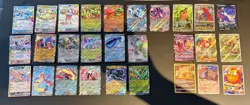Pokemon 27 Card Lot EX, IR, SAR, SR - Illustration Rare, Double Rare, Super Rare - Image 1