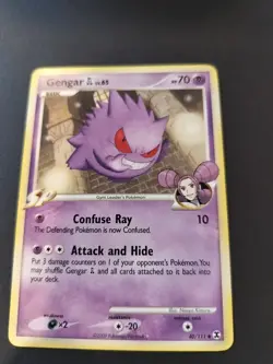 Pokemon Gengar GL 40/111 Rising Rivals Uncommon Card LP+ - Image 3
