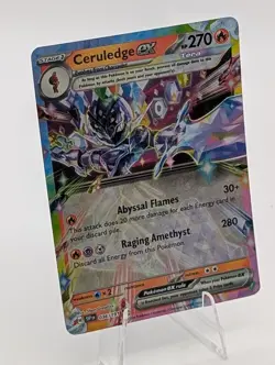 Ceruledge Ex 2024 Surging Sparks #036/191 SSP Double Rare Pokemon Card - Image 3