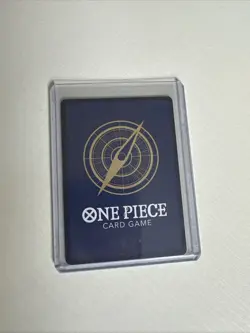 One Piece CCG Kuzan Parallel OP-10 082 Royal Blood SR Card Near Mint Condition - Image 2