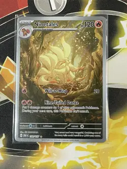 Ninetails Obsidian Flames IR Holo Card 199/197 - Image 1