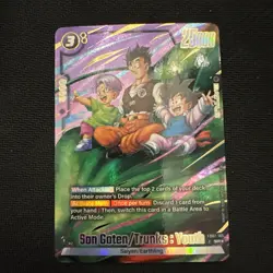 SON GOTEN/TRUNKS : YOUTH Dragon Ball Super Card Game FB07-105 Holo Mint - Image 1