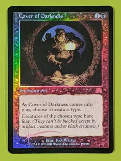 FOIL Cover of Darkness x1 Onslaught 1x Magic the Gathering MTG - Image 1