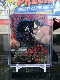 Savage Beating (Borderless) Marvel Universe Eternal-Legal Foil - Image 1