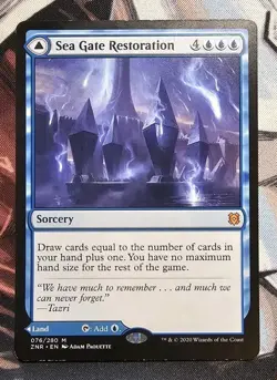 Sea Gate Restoration Sea Gate Reborn Zendikar Rising Magic The Gathering - Image 1