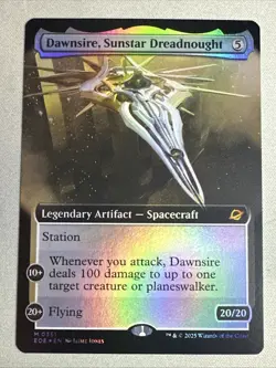 MTG / Dawnsire, Sunstar Dreadnought / EOE / #351 FOIL (Extended Art) Mythic / NM - Image 1