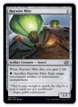 Haywire Mite NM* The Brother's War ENGLISH 199/287 mtg -UnltdCards - Image 1