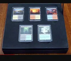 Magic the Gathering Secret Lair Ultimate Edition: The Enemy Fetch Lands MTG NM+ - Image 1