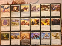 MTG EDH Custom Commander Deck: Arahbo, the First Fang - Mono W Cats - Image 3