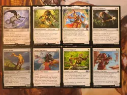 MTG EDH Custom Commander Deck: Arahbo, the First Fang - Mono W Cats - Image 5