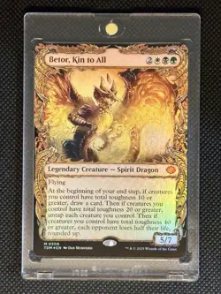 BETOR KIN TO ALL SHOWCASE FOIL TARKIR DRAGONSTORM TDM MYTHIC MTG MAGIC NM MINT - Image 1