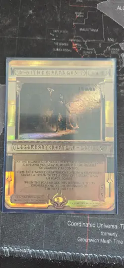 MtG The Scarab God Masterpiece Foil - Image 1