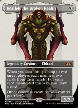 Kozilek the Broken Reality 382 Mythic MH3 NM MTG - Image 1