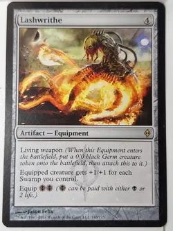 Lashwrithe - New Phyrexia - Magic the Gathering MTG Nice! - Image 1
