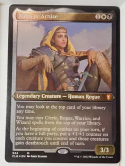 Nalia de'Arnise - THICK STOCK - Commander: Baldur's - Magic the Gathering MTG - Image 1
