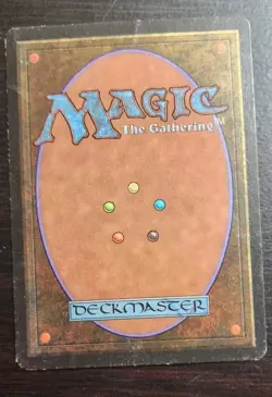 **1993 Vintage MTG Magic The Gathering BETA LIVING WALL HP Heavy Play Artifact** - Image 2