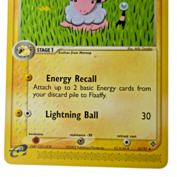 Pokemon Flaaffy Dragon DR 27/97 Uncommon Lightning Stage 1 Evolution - Image 3