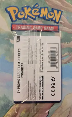 Pokemon Center Exclusive Promo - Team Rocket’s Tyranitar Destined Rivals SEALED - Image 2