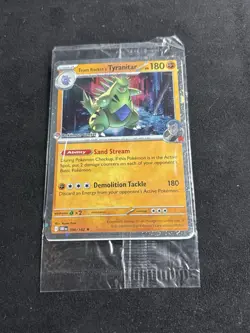 Team Rocket’s Tyranitar Pokemon Center Exclusive Promo Sealed - Image 1