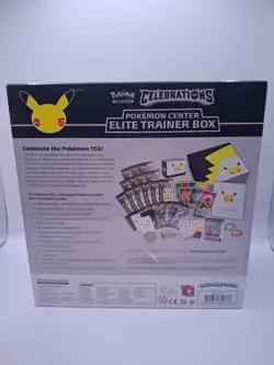Pokemon Center Celebrations Elite Trainer Box 25th Anniversary SEALED -see Descp - Image 2