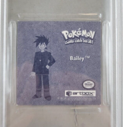 1999 Artbox Pokemon Series 1 Bonus Prism Sticker Bailey #PR33 PSA 10 Gem Mint - Image 2