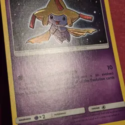 Pokemon Shining Legends: Shining Jirachi 42/73 Holo Foil Rare - LP/NM - Image 2