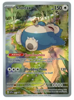 Pokemon TCG Snorlax 051 - Scarlet and Violet Promo - Near Mint/Mint - Image 1