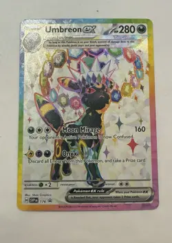 Pokemon Umbreon ex SVP 176 Premium Figure Collection Black Star Promo - Image 1