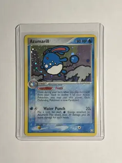 Pokemon TCG - Azumarill (1/109) EX Team Rocket Returns - Holo Rare - NM - Image 5