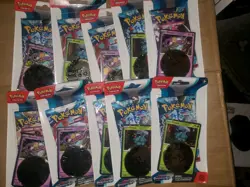 Paradox Rift Pokemon Packs - 20 Single Packs - Blisters W/Holo & Coin - Image 5