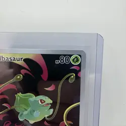 Pokemon TCG: Bulbasaur 133/132, (FULL ART) Mega Evolution _ HOLO _ STAMPED PROMO - Image 3