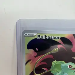 Pokemon TCG: Bulbasaur 133/132, (FULL ART) Mega Evolution _ HOLO _ STAMPED PROMO - Image 4