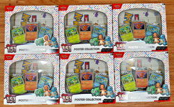 Pokemon TCG Scarlet & Violet - 151 Poster Collection Box SET of 6 - Sealed 820650853166 - Image 1