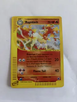2002 26/165 Expidition Rapidash Holo Lightly Played Pokemon TCG Collectable - Image 1