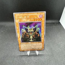 Yu-Gi-Oh! FOIL SHIFT Lord Of D, Limited Edition Secret Rare, BPT-004 LP/MP - Image 1